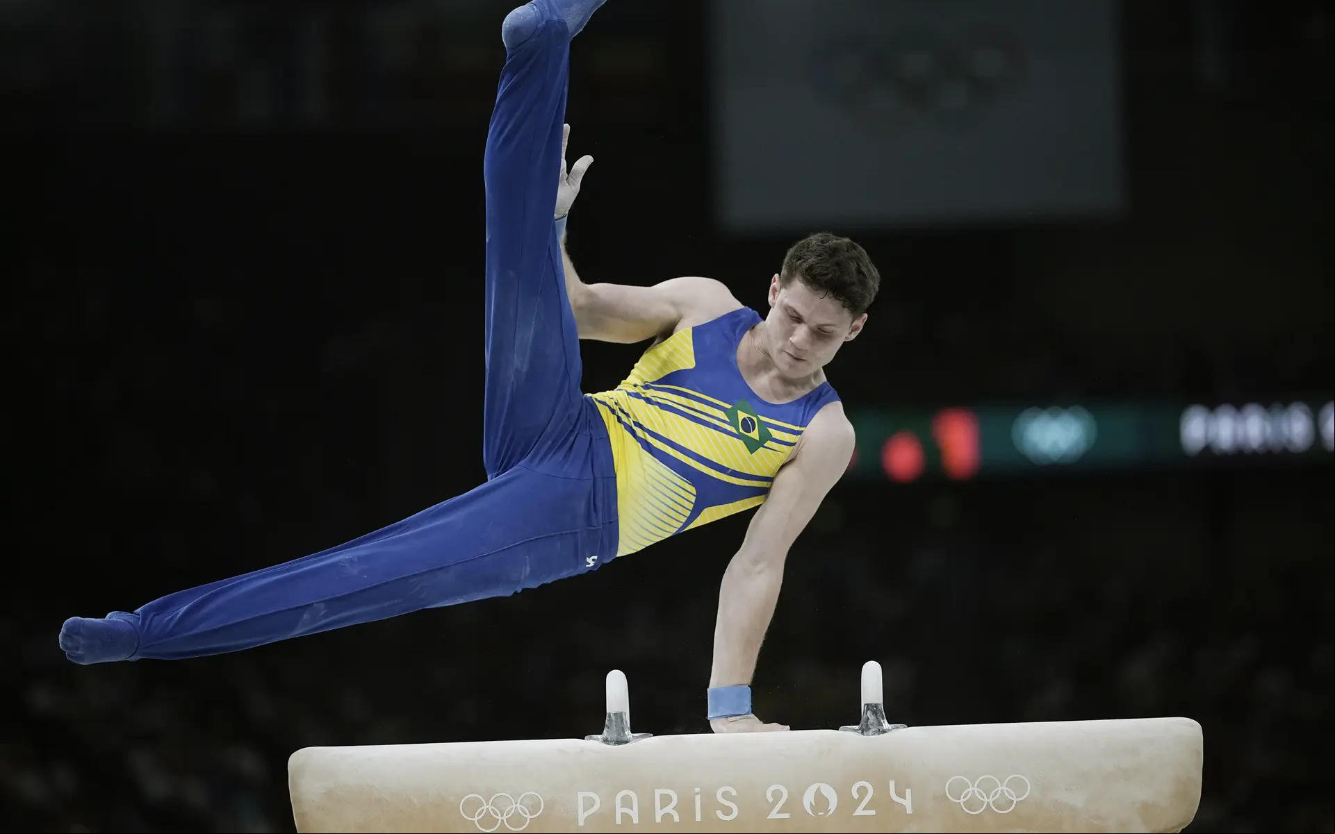 Diogo Soares, de 23 anos, foi finalista olímpico em 2024 (Foto: Alexandre Loureiro/ COB)