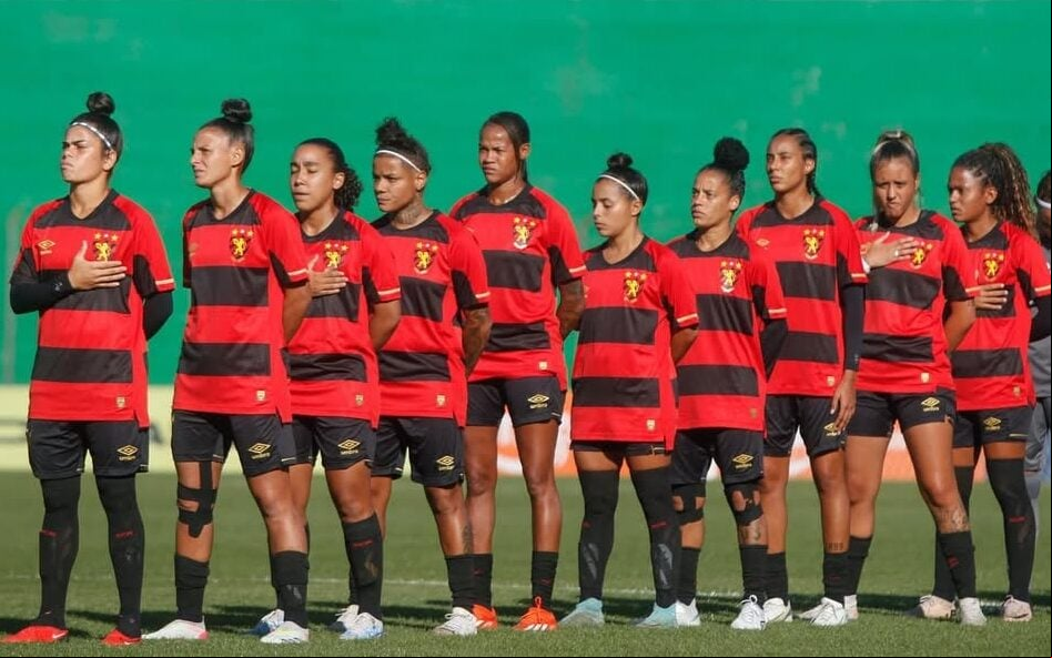 Sport Recife é lanterna do Brasileirão feminino. (Foto: Sandy James/Sport)